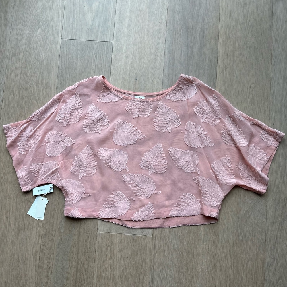 Nwt Wilfred Top Size Small Pink